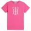 Tommy Hilfiger Women's Rhinestone T-Shirt - Hot Magenta